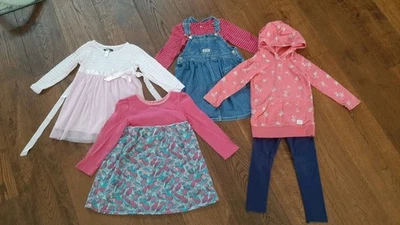 EUC Girls 4T Fall/Winter Clothes Lot. 6 cute items! - Image 1 of 4