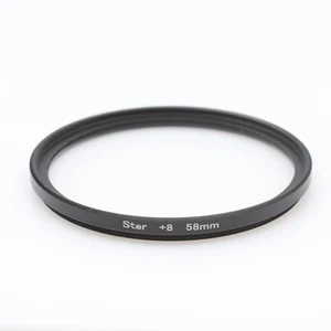 Star +8 58Mm Star Filter Star Effect Filter 58 Mm - Picture 1 of 1