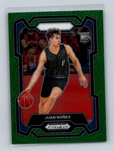 2024 Panini Prizm Draft Picks #36 Juan Nuñez Prizms Green - Bild 1 von 2