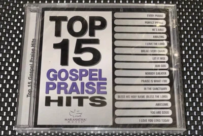 Top 15 Gospel Praise Hits Maranatha Music CD New In Shrink Sealed. USA Foto 1 de 3