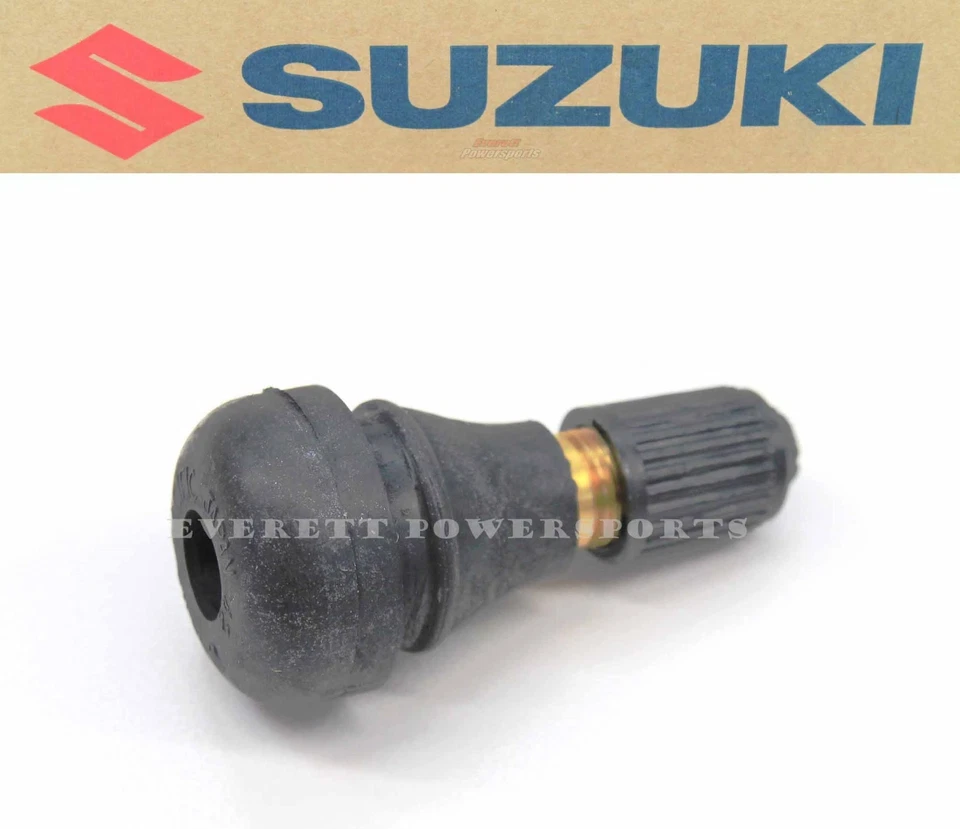 New Genuine Suzuki Rubber Valve Stem Standard Tubeless Type (11.3mm 0.453")#K105 - Image 1 of 3