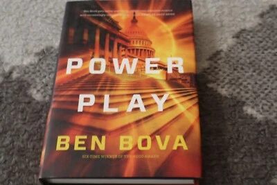 Power Play  (1st Ed, Signed) by Bova, Ben 2012 HBDJ ISBN 978-0-7653-1786-5. - Image 1 of 4