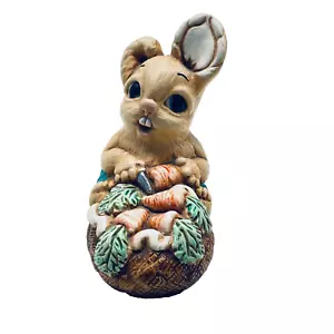 Estatuilla de conejito vintage Woodlander "Chef" - Hecha en Inglaterra - Imagen 1 de 5