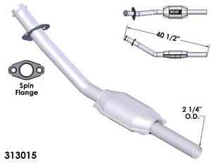 Catalytic Converter and Pipe For 1988 Plymouth Grand Voyager 3.0L V6 GAS SOHC - Picture 1 of 2