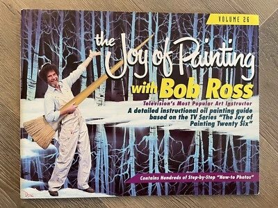 Bob Ross The Joy Of Painting Volume Vol 26 Instructional How To Art Book - Image 1 of 2