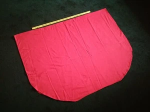 Red Christmas Tablecloth 7x5, Checked Oblong Rectangular Solid Table Cloth Xmas - Picture 1 of 2