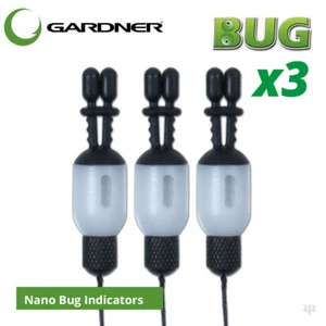 Gardner Tackle Nano Bug Bite Indicators (Set of 3) - Carp Coarse Fishing Bobbins