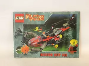 LEGO Alpha Team 4793 * Solo manual de instrucciones - Imagen 1 de 3