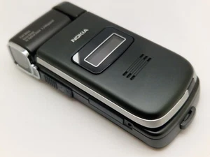 New/Old Stock UNLOCKED Mint Rare Nokia N93 Black Mobile Phone Zero Hours 3POSTUK - Afbeelding 1 van 18