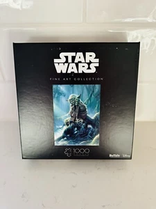 NEW SEALED Star Wars YODA Fine Art Collection 1000 Piece Jigsaw Puzzle Disney - Picture 1 of 6