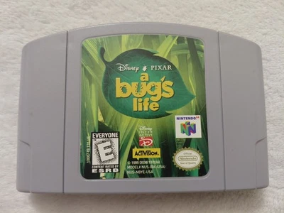 Disney Pixar a Bug's Life Nintendo 64 N64 Auténtico Juego Solo Cartucho Foto 1 de 4