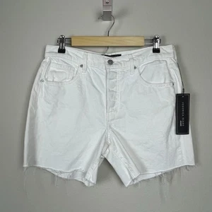 Veronica Beard Shiloh Cutoff Shorts Size 28 Mid-Length Button Fly NWT - Picture 1 of 8