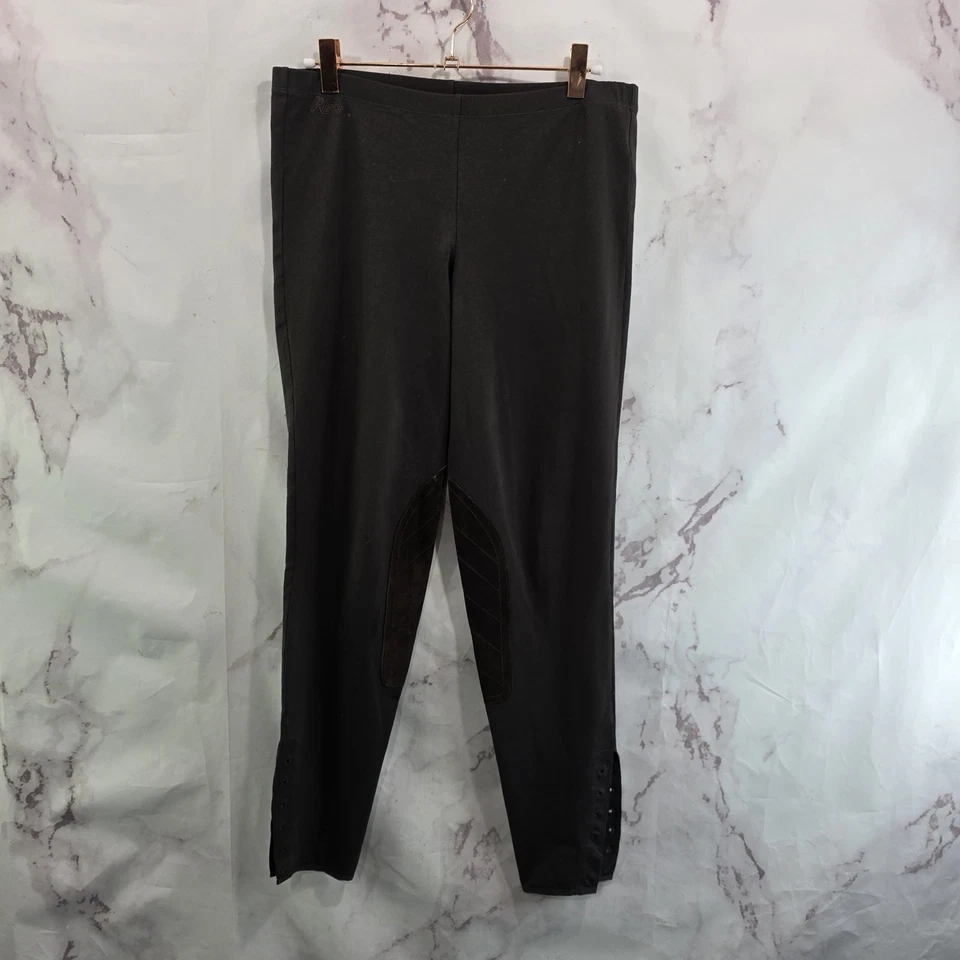 Ralph Lauren Leggings Mujer Medianos Marrón Ecuestre Rugby Jodphurs Gamuza  Foto 1 de 4