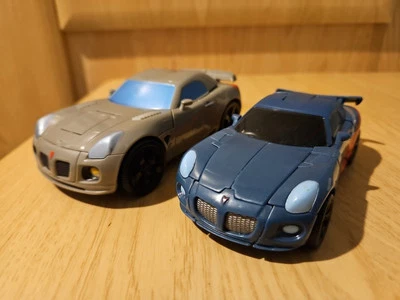 TRANSFORMERS Movie Deluxe Smokescreen & FAB Ion Blast Autobot Jazz 2006 [L12] - Image 1 of 4