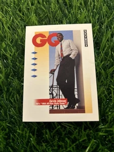 1991-92 Skybox Basketball Magic Johnson GQ Los Angeles Lakers #323 B16 - Picture 1 of 2