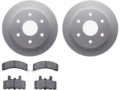 Kit de pastillas de freno y rotor para Chevrolet Tahoe 1995-1997 fricción dinámica 23388TCJK Foto 1 de 2