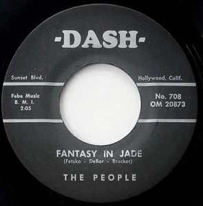 The People 45 Fantasy in Jade - 1967 Garage Psych - HEAR - Imagen 1 de 2