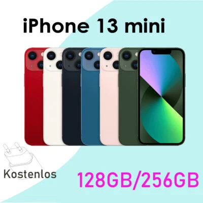 Apple iPhone 13 Mini 128GB/256GB 5G Ohne Simlock Simfree Handys Vodafone O2 1&1 - Bild 1 von 4