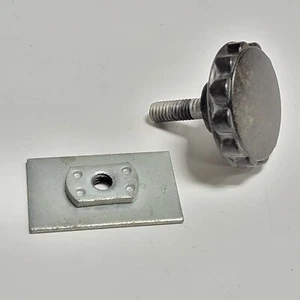 ORIGINAL REAR KNOB PART VTG Ajusto Equipment Co Adjustable Lift Stool Chair Seat - Picture 1 of 12