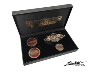 Harley-Davidson® 120th Anniversary Pin, Embroidered Patch & Challenge Coin Set - Picture 1 of 8