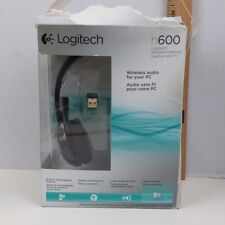 Logitech Wireless Headset H600 PC Audio Rechargeable Noise Canceling Microphone