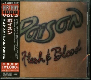 Poison Flesh & Blood CD new Japan press - Picture 1 of 2