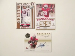Ohio State Buckeyes Relic Lot of 3 Different w/Chris Wells - Picture 1 of 1