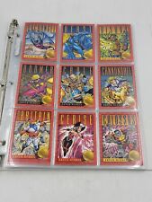 1993 Marvel Skybox X-Men Series 2 Trading Cards BASE SET #1-90