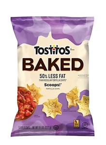 ⚫️ Brand New Tostitos Oven Baked Gluten Free Original Tortilla Crisp Chips 6oz - Picture 1 of 2