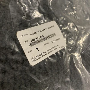 2017 - 2019 Subaru Impreza CARPET Floor Mat Set Assembly OEM BLACK VG - Picture 1 of 2