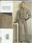2008 Vintage Vogue Sewing Pattern V1066 Badgley Mischka Jacket Trousers 6-12 UC