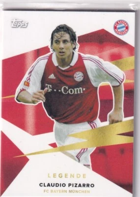 Topps Bayern Munich Team Set 2022 Football Claudio Pizarro Legend - Image 1 of 2
