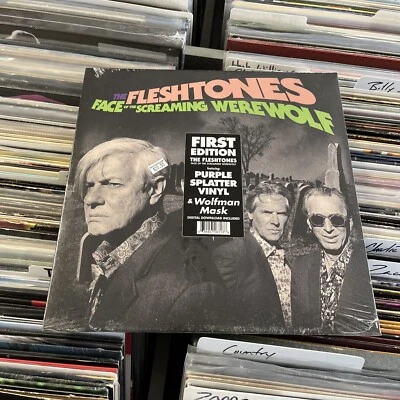 FLESHTONES Face of The Screaming LP NEW PURPLE splatter vinyl [RSD Garage Rock] - Image 1 of 3