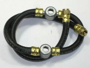 Conjunto completo de línea de combustible BSA A65 A50 doble carburador 1968 69 70 71 concéntrico Amal - Imagen 1 de 4