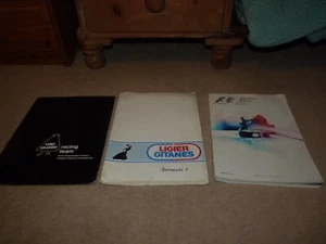 F1 Programs and Ligier and UPO Shadow Epherama - Picture 1 of 6