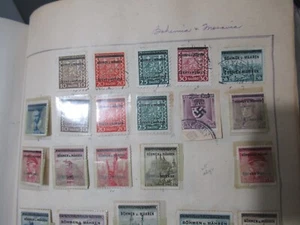 Antigua colección de estampillas de alto valor, Bohemia y Moravia, 200+ estampillas, también Segunda Guerra Mundial - Imagen 1 de 19