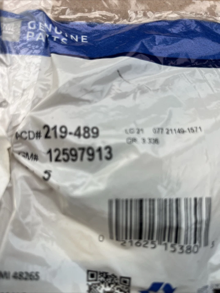 Sello de montaje genuino del cuerpo del acelerador de inyección de combustible Buick GM 2000-2005 12597913 Foto 1 de 2