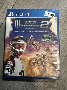Monster Energy Supercross 2 Day One Edition (Playstation 4/PS4) New And Sealed - Picture 1 of 2