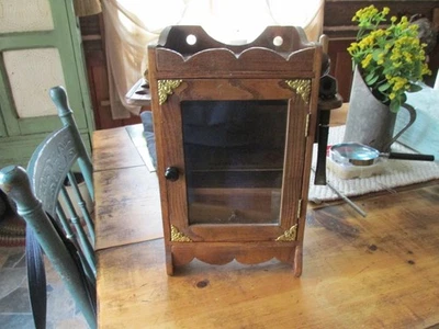 Vintage Pfeifen Rauchschrank Box - Bild 1 von 4