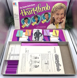 Vintage Original Heartthrob Board Game 1988 Milton Bradley Complete - Picture 1 of 9