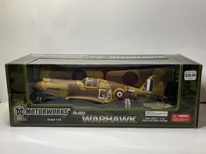 21st Century Toys 1:18 Motorworks P -40 Warhawk w Action Figure - Picture 1 of 24