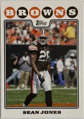 2008 Topps #272 Sean Jones - Image 1 of 2