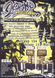 2007 SEGA 2 SPICY EU VIDEO FLYER - Picture 1 of 2