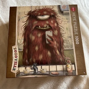 NEW Heye 1000 Piece Puzzle Zozoville “Selfie” Small Box Monster USA Seller - Picture 1 of 3