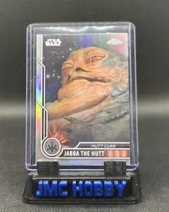 2023 Topps Star Wars Chrome Jabba The Hutt ✨Refractor Parallel✨ Card #45 - Picture 1 of 3