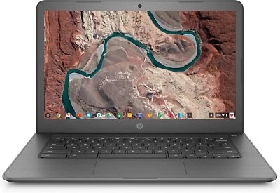 HP 14" Chromebook Laptop ~ 32GB ~ Intel Celeron ~ 1.10 GHz ~ 4GB ~ FREE SHIPPING - Image 1 of 4