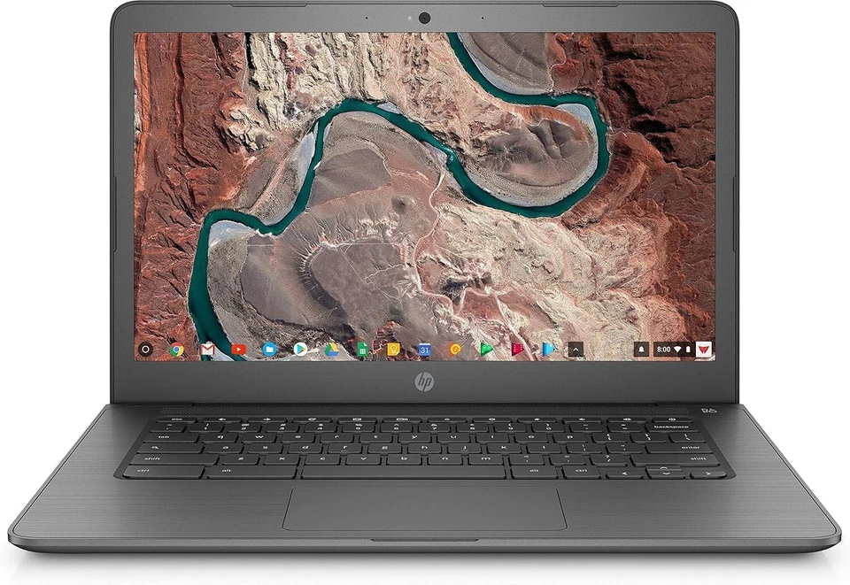 HP 14" Chromebook Laptop ~ 32GB ~ Intel Celeron ~ 1.10 GHz ~ 4GB ~ FREE SHIPPING - Image 1 of 4