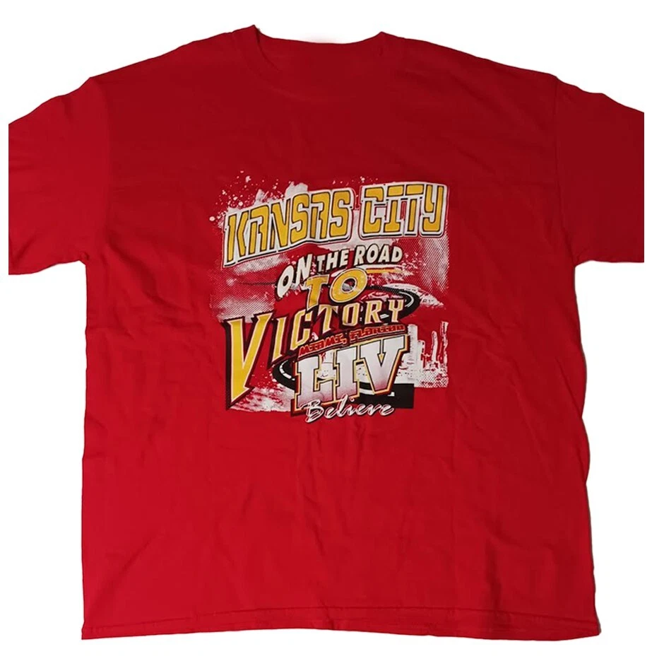 Camiseta de fútbol americano Kansas City "En el camino a la victoria" Foto 1 de 1