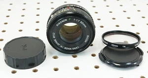 Ricoh Rikenon P 50mm f1.7 Pentax PK Fast Manual Focus Standard Prime Camera Lens - Picture 1 of 11