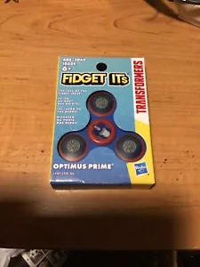 Transformers G1 Fidget ITs Spinner Optimus Prime Hasbro New In Box Autobot 2017